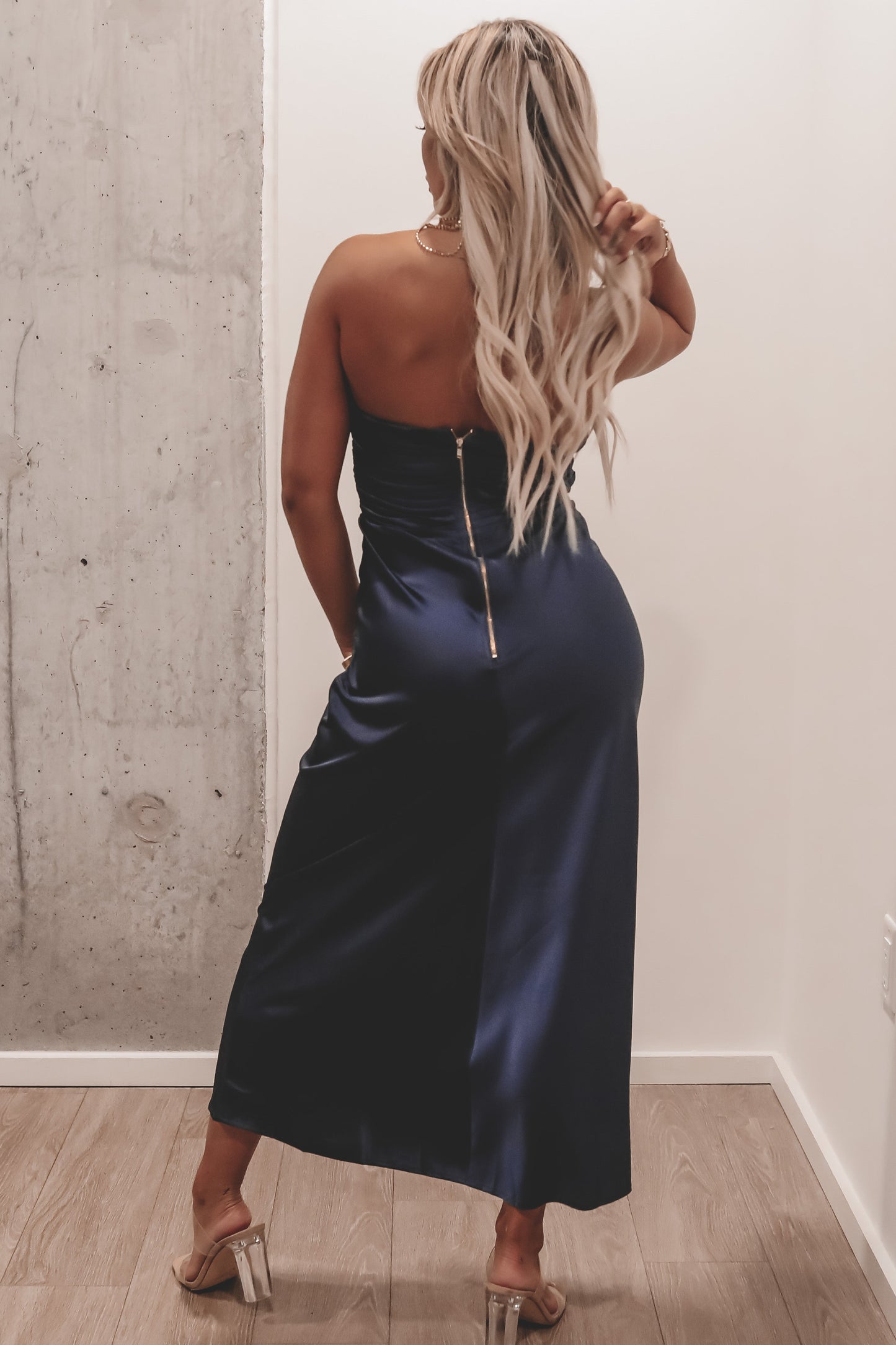 The Girls Have Arrived Strapless Maxi Dress