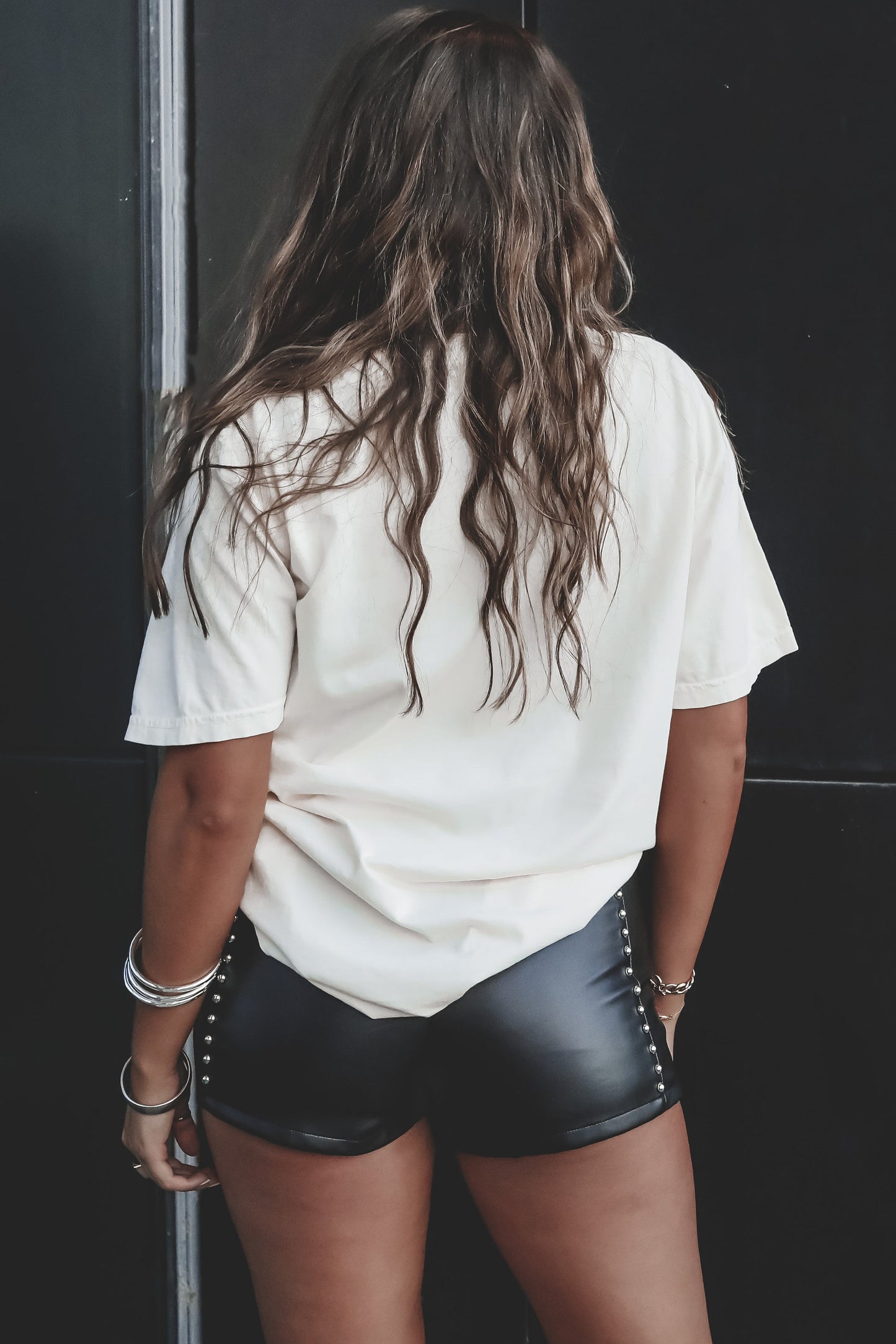 Waisted On You Ivory Graphic Tee